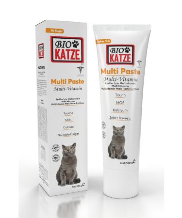 B OKATZE Taurine Multivitamin Cat Paste 100gr Multivitamin Support for Adult Cats