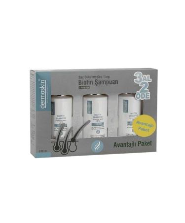 Dermoskin Biotin Shampoo For Men 200ml Buy 3 Pay 2