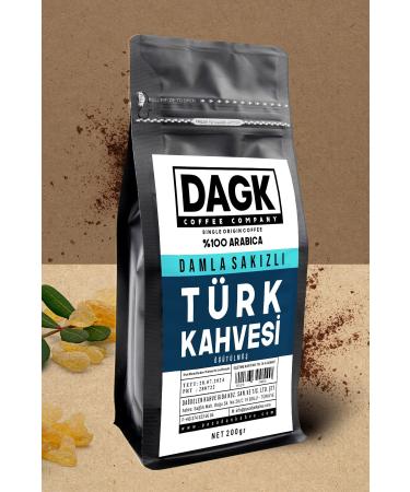 Dagk Turkish Coffee with Mastic Gum 200gr - Buy Online on GoSupps.com