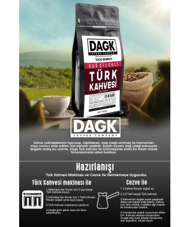 Dagk Mountain Strawberry Turkish Coffee 200 gr (FLAVOURED) - Buy Online on GoSupps.com