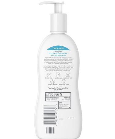 Cetaphil Eczema Restoraderm Soothing Moisturizer 296ML - Buy Online on GoSupps.com