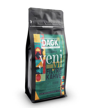Dagk Filter Coffee Ground New Year Special 200gr (Caramel & Hazelnut Flavored)