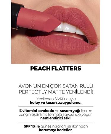 Avon Ultra Matte Lipstick Peach Flatters And Glimmerstick Lip Pencil Coral Desire Pack - Buy Online on GoSupps.com
