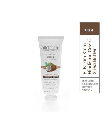 Alldermo Hand Care Cream Shea Butter Coconut 30 ml - Buy Online on GoSupps.com
