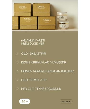 Olyze MSP Antiaging Health & Beauty Perfection Cream Anti-Aging Face Care Cream - Buy Online on GoSupps.com