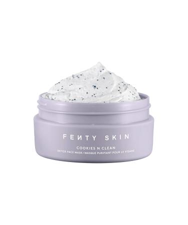 Fenty Skin Cookies N Clean Whipped Clay Pore Detox Face Mask with Salicylic Acid + Charcoal 75 Ml