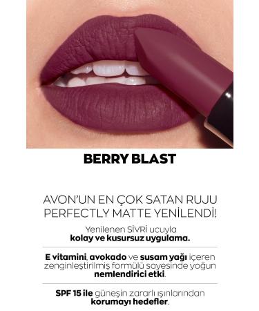 Avon Ultra Matte Lipstick Berry Blast And Glimmerstick Lip Pencil Chery Jubilee Pack - Buy Online on GoSupps.com