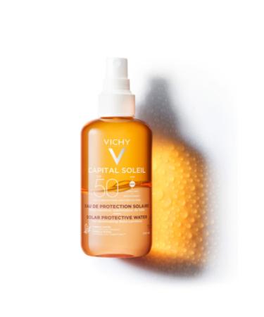 Vichy Capital Soleil spf 50+ Sunscreen Spray for a More Bronzed and Radiant Skin 200ml