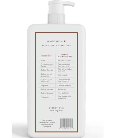 Native Coconut & Vanilla Body Wash 1064ML - Buy Online on GoSupps.com