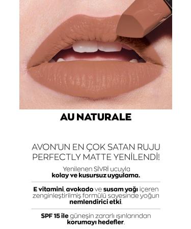 Avon Ultra Matte Lipstick Au Naturale and Glimmerstick Lip Pencil Nude Pack - Buy Online on GoSupps.com