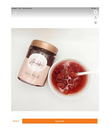 Anni ka Natural Homemade Quince Jam Without Additives and Preservatives 400 Gr - Buy Online on GoSupps.com