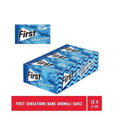 First Sensations Mint Flavored Gum 12 Pieces 27 GR - Buy Online on GoSupps.com