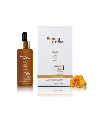 BeautyandMore Beauty&More Amber Infinity Eyes Brightening and Brightening Eye Contour Serum 30 ml Caffeine 5% + Alda - Buy Online on GoSupps.com