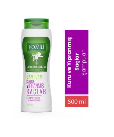 Komili Vegan Basic Care Shampoo for Dry and Damaged Hair - 500 ML