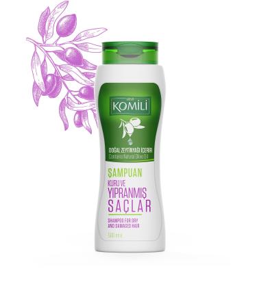 Komili Vegan Basic Care Shampoo for Dry and Damaged Hair - 500 ML - Buy Online on GoSupps.com