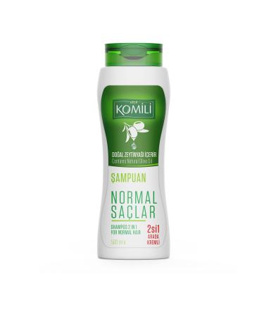 Komili 2 in 1 Creamy Vegan Basic Care Shampoo for Normal Hair - 500 ML - Buy Online on GoSupps.com
