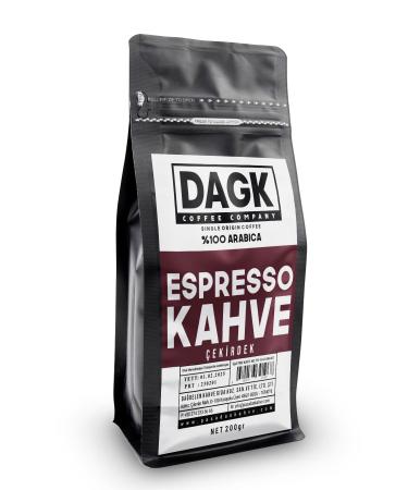 Dagk Espresso Coffee Beans 200gr