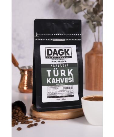Dagk Cardamom Turkish Coffee 200g Ground - Buy Online on GoSupps.com