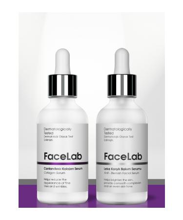FaceLab 2-Piece Skin Care Set - Anti-Spot Serum + Collagen Serum