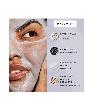 Fenty Skin Cookies N Clean Whipped Clay Pore Detox Face Mask with Salicylic Acid + Charcoal 75 Ml - Buy Online on GoSupps.com