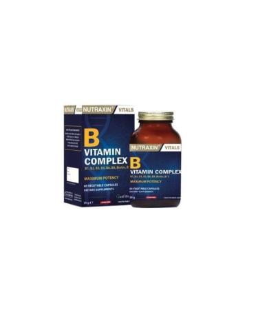 Nutraxin B Vitamin Complex 60 Capsules
