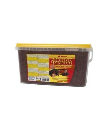 Tropical TROPICAL Cichlid&Arowona Sticks Medium 3 6 Kg Bucket