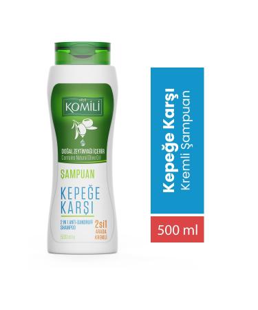 Komili Anti-Dandruff 2 in 1 Creamy Vegan Shampoo - 500 ML