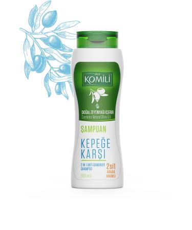 Komili Anti-Dandruff 2 in 1 Creamy Vegan Shampoo - 500 ML - Buy Online on GoSupps.com