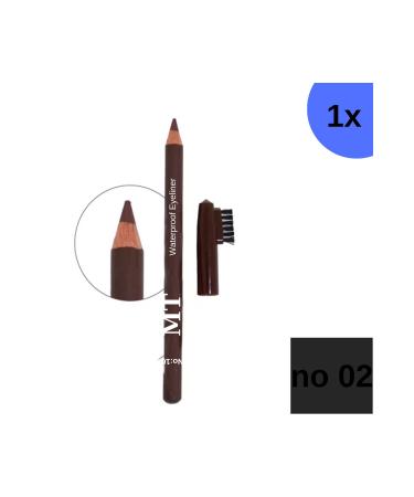 Do a MT Cosmetic Eyebrow Pencil (Brown) - Pencil Formula for a Natural and Lasting Look"