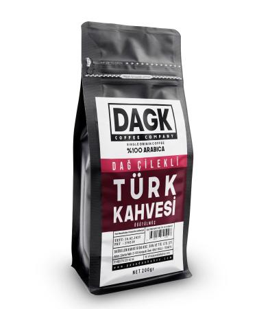 Dagk Mountain Strawberry Turkish Coffee 200 gr (FLAVOURED)