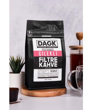 Dagk Strawberry Filter Coffee Ground 200g (flavored) - Buy Online on GoSupps.com