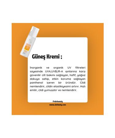 EBR BEAUTY Sun Cream 100 ml Spf 50 Uva / Uvb - Buy Online on GoSupps.com