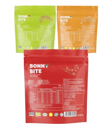 Bonny Bite Organic Mixed Dried Fruit 3-Piece - Buy Online on GoSupps.com