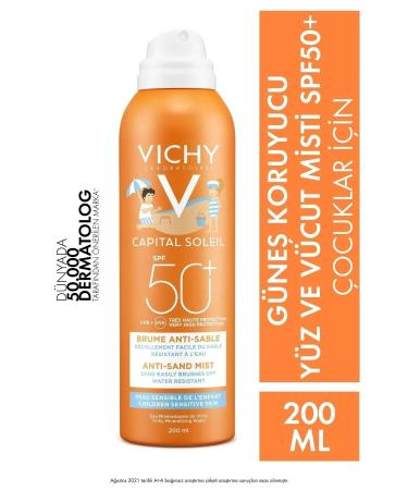Vichy High Protection Children's Sun Cream Spray 200ml* Capital Soleil SPF 50