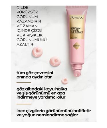 Avon Anew Vitamin C Revitalizing Serum 30 ml + Avon Anew Protinol Power Eye Contour Cream 15ml - Buy Online on GoSupps.com