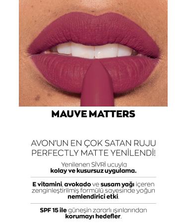 Avon Ultra Matte Lipstick Mauve Matters and Glimmerstick Lip Pencil Pink Bouquet Bundle - Buy Online on GoSupps.com