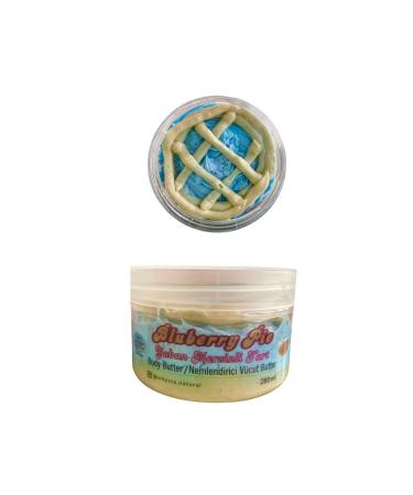 MHYSSA naturals Blueberry Pie Body Butter/ Moisturizing Body Butter (Blueberry Pie flavored 280ml)