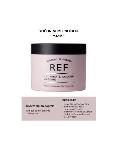 REF STOCKHOLM Illuminate Colour Masque 250 Ml Brightening Intensive Care Mask for Dyed Hair