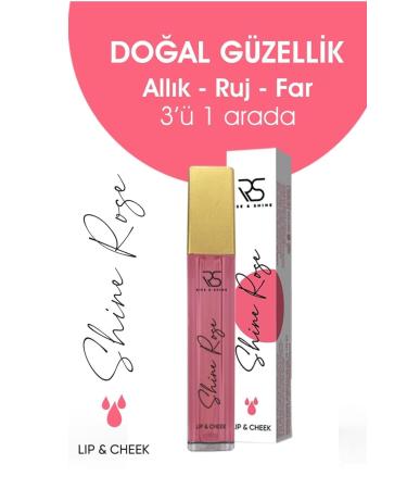 rise and shine Shine Rose Lip & Cheek 5 ml