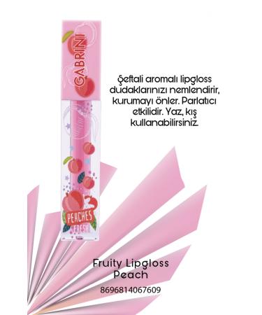 Gabrini Fruity Lipgloss Peaches