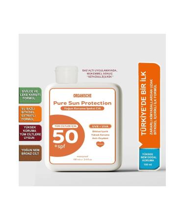 Organische A First in T rkiye! With plant-based ingredients Care and Antioxidant Content in one product! 100 ML