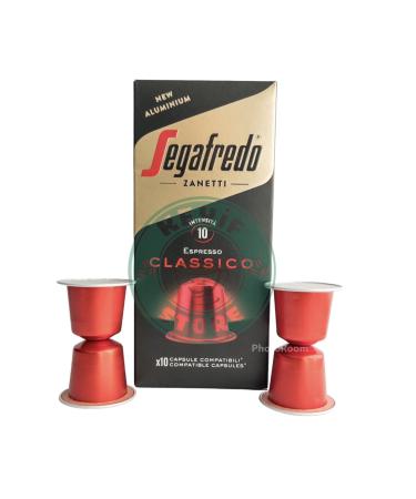 Segafredo Classico Nespresso Compatible Capsule Coffee 30 Pieces - Buy Online on GoSupps.com