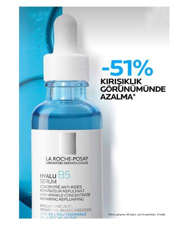 La Roche Posay Hyalu B5 Skin Serum Hydrating and Plumping with Hyaluronic Acid and Vitamin B5 - Buy Online on GoSupps.com