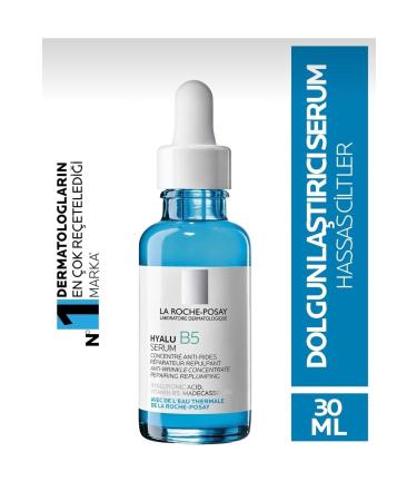 La Roche Posay Hyalu B5 Skin Serum Hydrating and Plumping with Hyaluronic Acid and Vitamin B5 - Buy Online on GoSupps.com