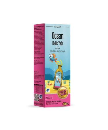 Ocean Omega3 Syrup 150 ml - Mixed Fruit Flavor