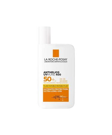 La Roche Posay Anthelios UVmune Fluid - Light Fluid Texture SPF 50+ Face Sun Cream for All Skin Types 50 ml - Buy Online on GoSupps.com
