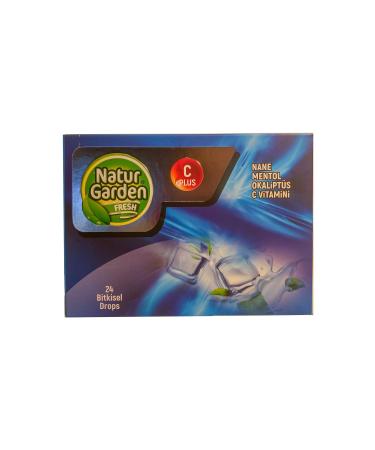 Natur Garden Mint Menthol Eucalyptus Vitamin C 24 Herbal Drops