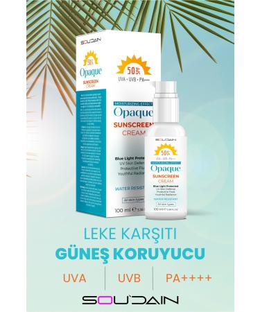 Sou'dain Opaque SPF50+ Anti-Blemish Sunscreen UVA + UVB + PA++++ Blue Light Protection - Buy Online on GoSupps.com
