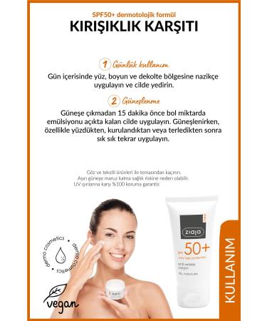 Ziaja Med Spf 50 Anti-Wrinkle Cream Dermatological Formula 50 ml - Buy Online on GoSupps.com