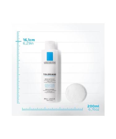 La Roche Posay Toleriane Dermo - Face and Make-up Cleansing Milk for Dry and Sensitive Skin 200 ml - Buy Online on GoSupps.com
